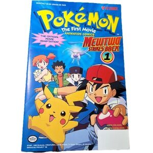 Pokemon The First Movie Mewtwo Strikes Back #1 Viz Comics 1998